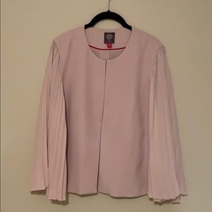 Vince Camuto Pleated Sleeve Blazer